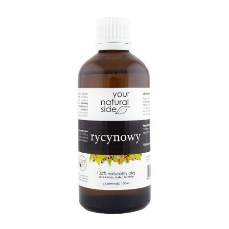 YOUR NATURAL SIDE Olej Rycynowy Nierafinowany Organic 100ml